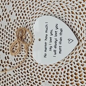 1pc I Love You Ornament New